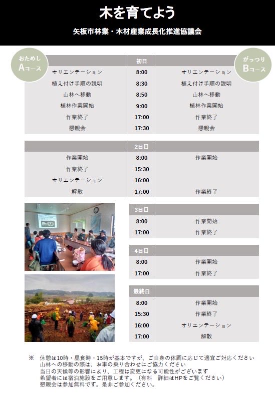 5月9日〜第6回植林体験イベント